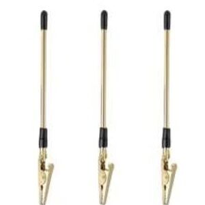 Gold and Black Metal Bracelet Fastener Assistant (price is for 1)